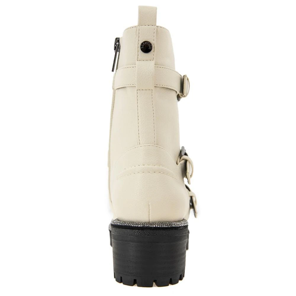 商品Kenneth Cole|Women's Tate Biker Jewel Lug Sole Booties,价格¥177,第3张图片详细描述