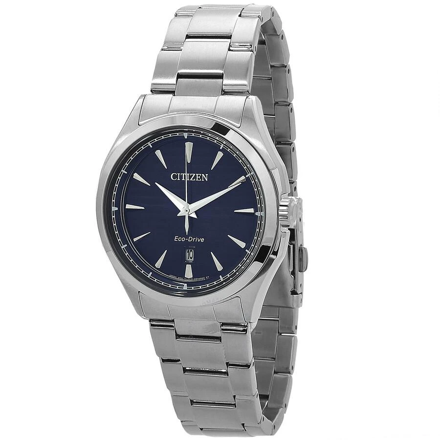 商品Citizen|Core Eco-Drive Blue Dial Men's Watch AW1750-85L,价格¥1034,第1张图片