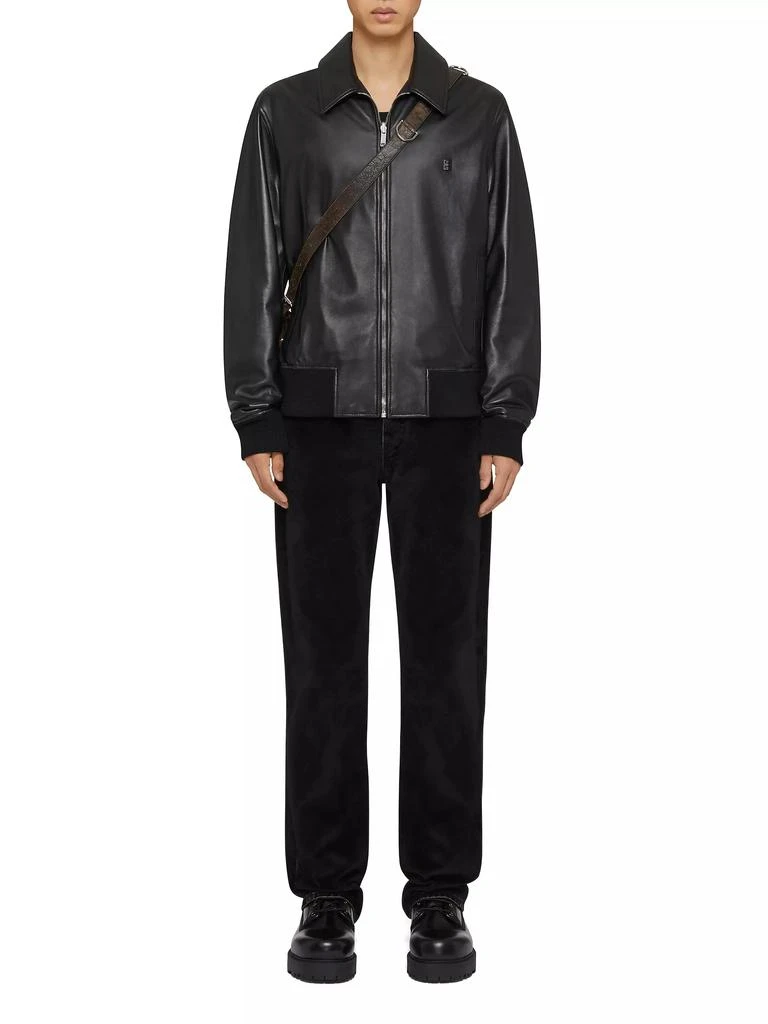 商品Givenchy|Reversible Bomber Jacket In Leather,价格¥31842,第2张图片详细描述