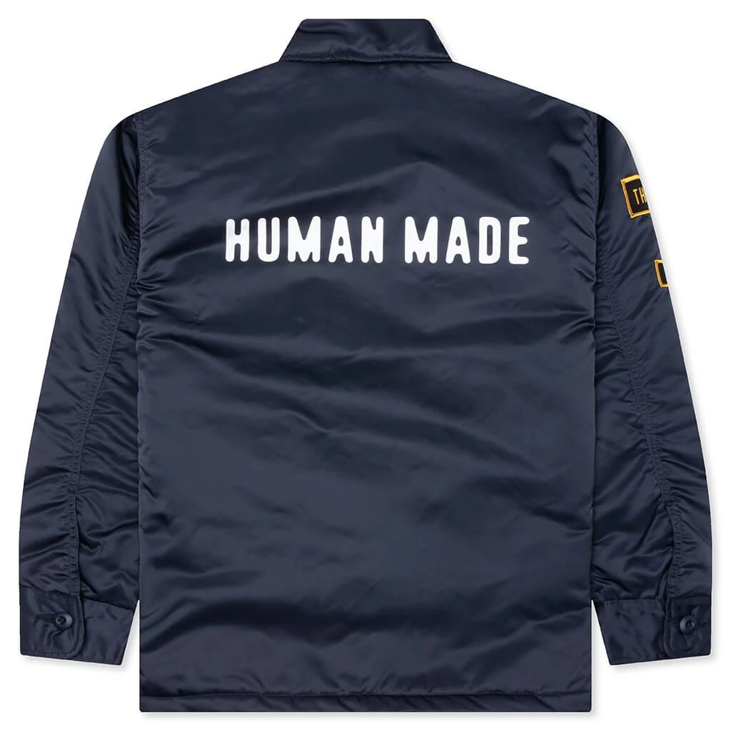 商品Human Made|Padded CPO Shirt - Navy,价格¥3826,第2张图片详细描述