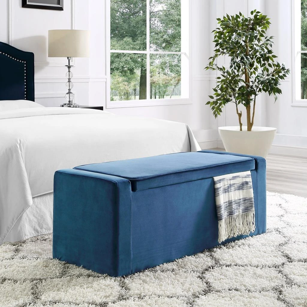 Inspired Home Carson Storage Bench 商品