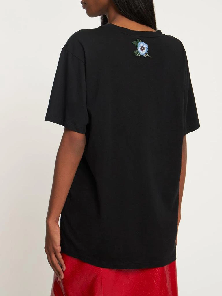 商品Gucci|Vintage Logo Cotton Jersey T-shirt,价格¥4542,第3张图片详细描述