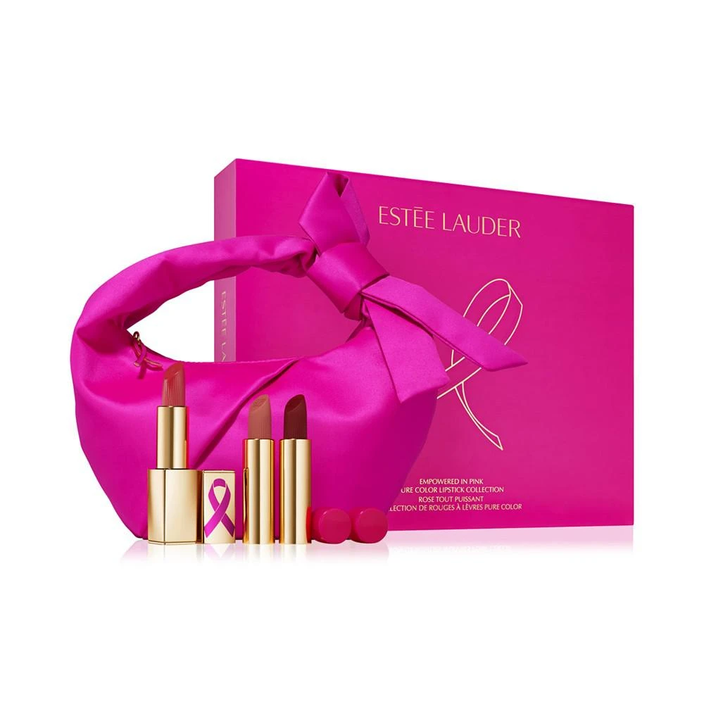 商品Estée Lauder|4-Pc. Empowered In Pink Pure Color Lipstick Set,价格¥273,第2张图片详细描述