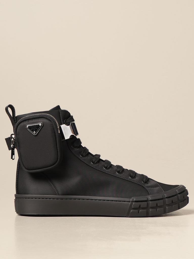 商品Prada|Prada sneakers in re-nylon gabardine with mini container,价格¥6759,第1张图片