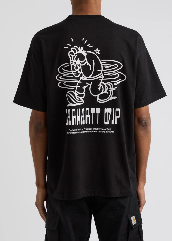 商品Carhartt WIP|Think Tank printed cotton T-shirt ,价格¥537,第3张图片详细描述