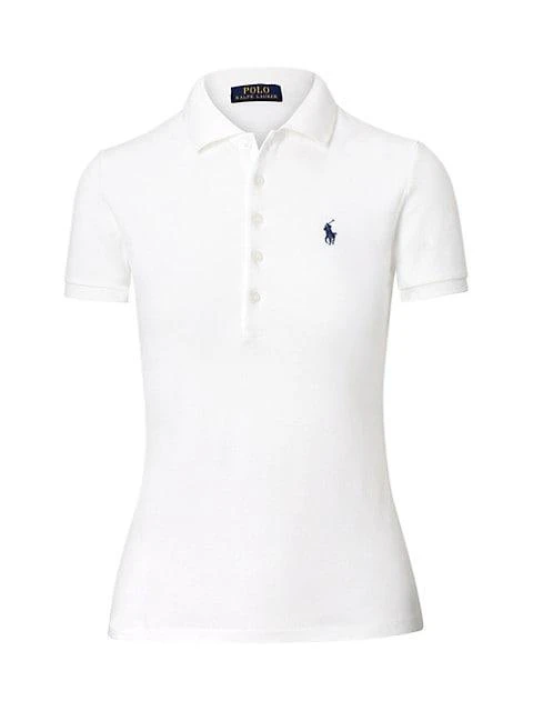 商品Ralph Lauren|Stretch Cotton Polo Shirt,价格¥825,第1张图片