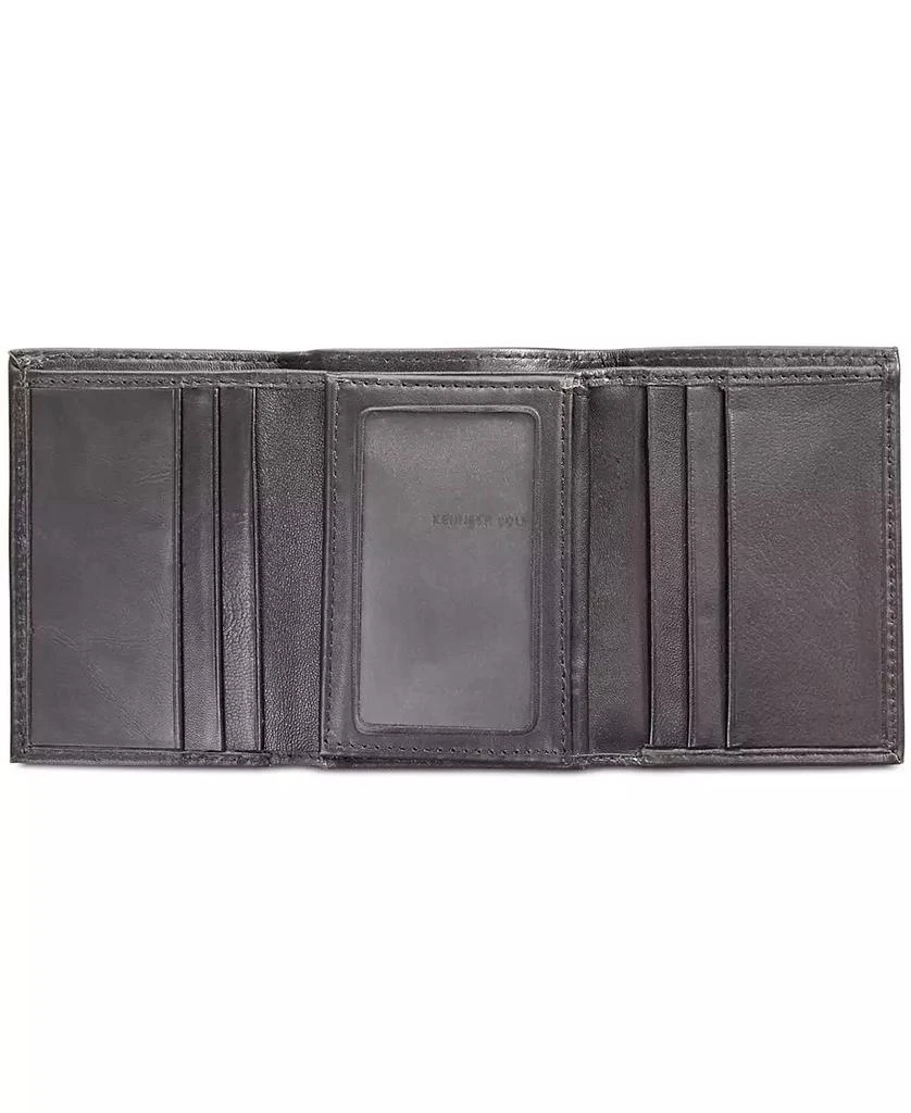 商品Kenneth Cole|Men's Nappa Leather Extra-Capacity Tri-Fold Wallet,价格¥181,第3张图片详细描述