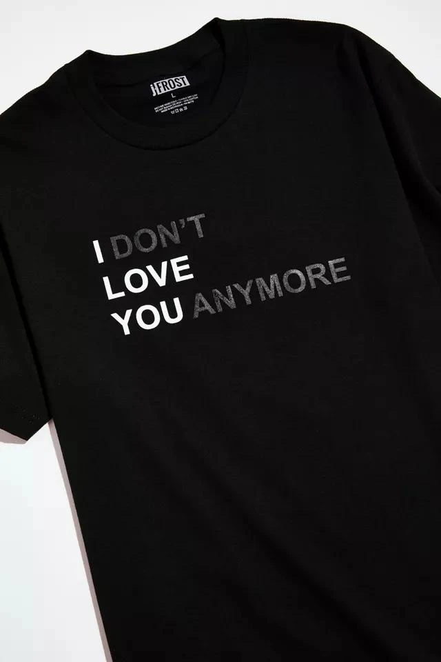 商品Urban Outfitters|J-Frost I Don’t Love You Anymore Tee,价格¥191,第2张图片详细描述