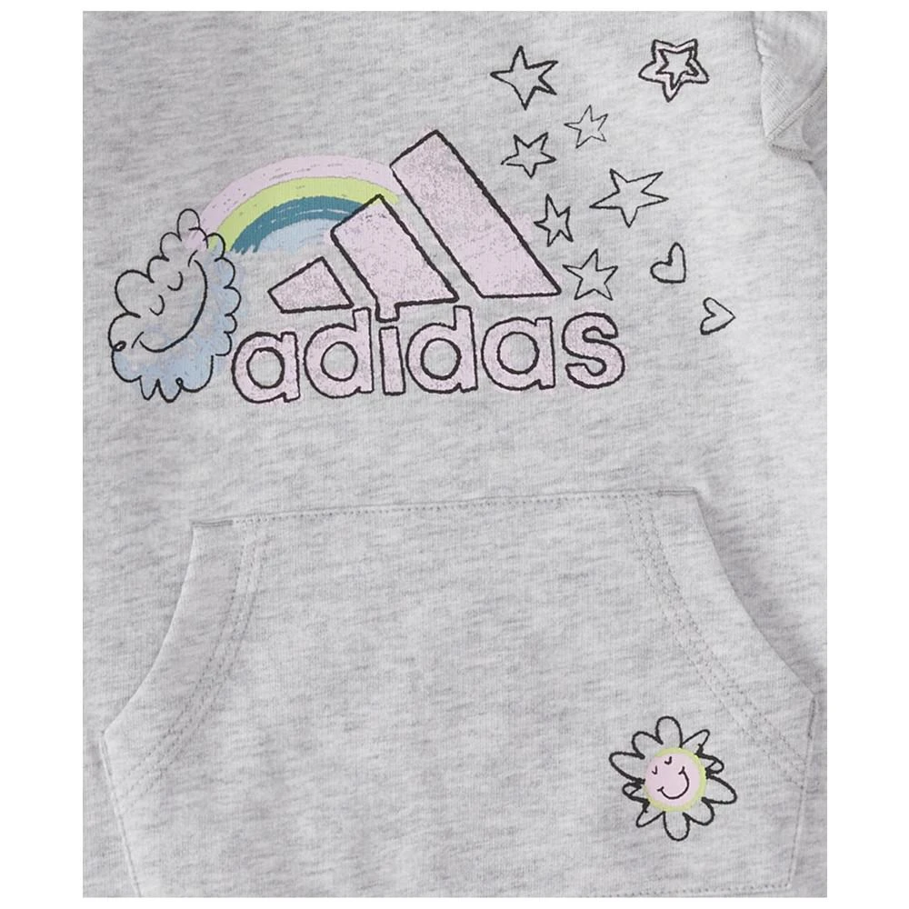 商品Adidas|Baby Girls Long Sleeves Graphic Ruffle Coverall,价格¥162,第3张图片详细描述