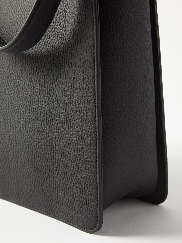 商品The Row|Jules grained-leather shoulder bag,价格¥12623,第7张图片详细描述