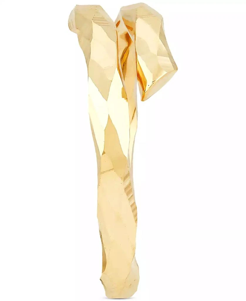 商品Macy's|Polished Bypass Statement Ring in 10k Gold,价格¥2001,第4张图片详细描述