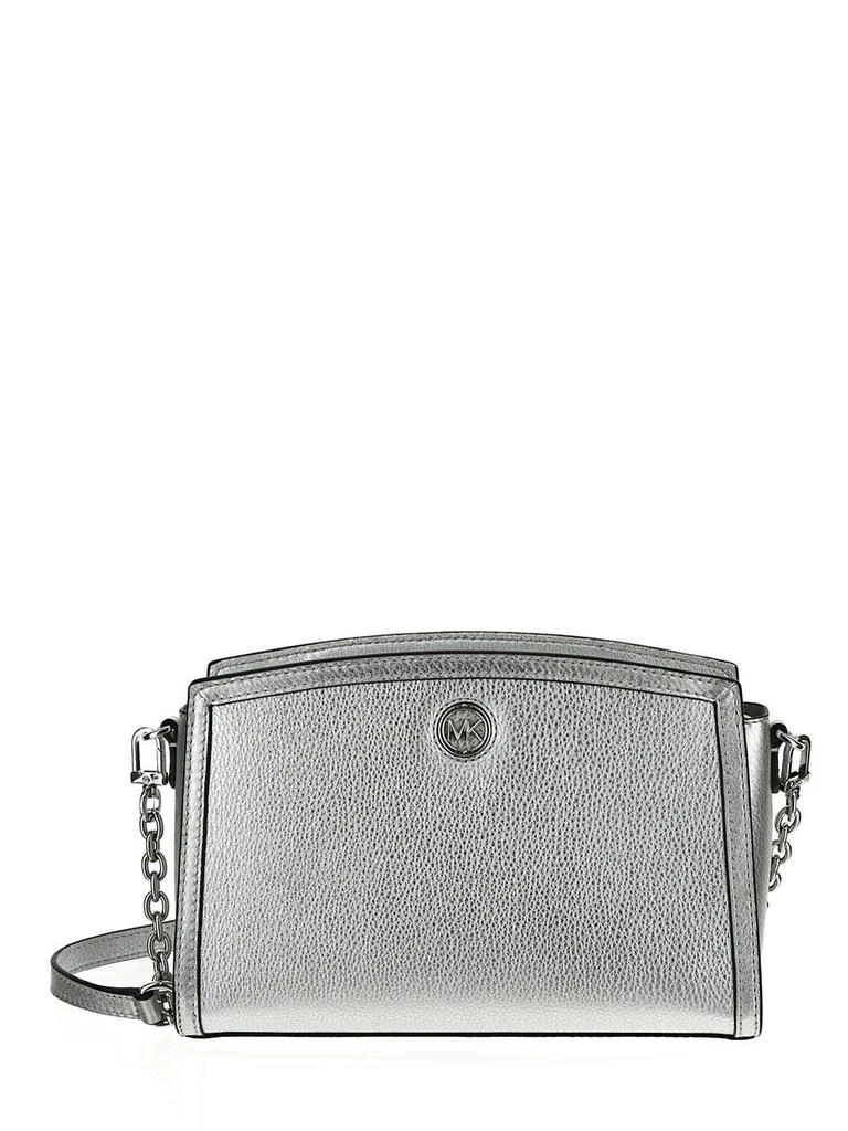 商品Michael Kors|Medium Silver-Tone Shoulder Bag,价格¥1034,第1张图片