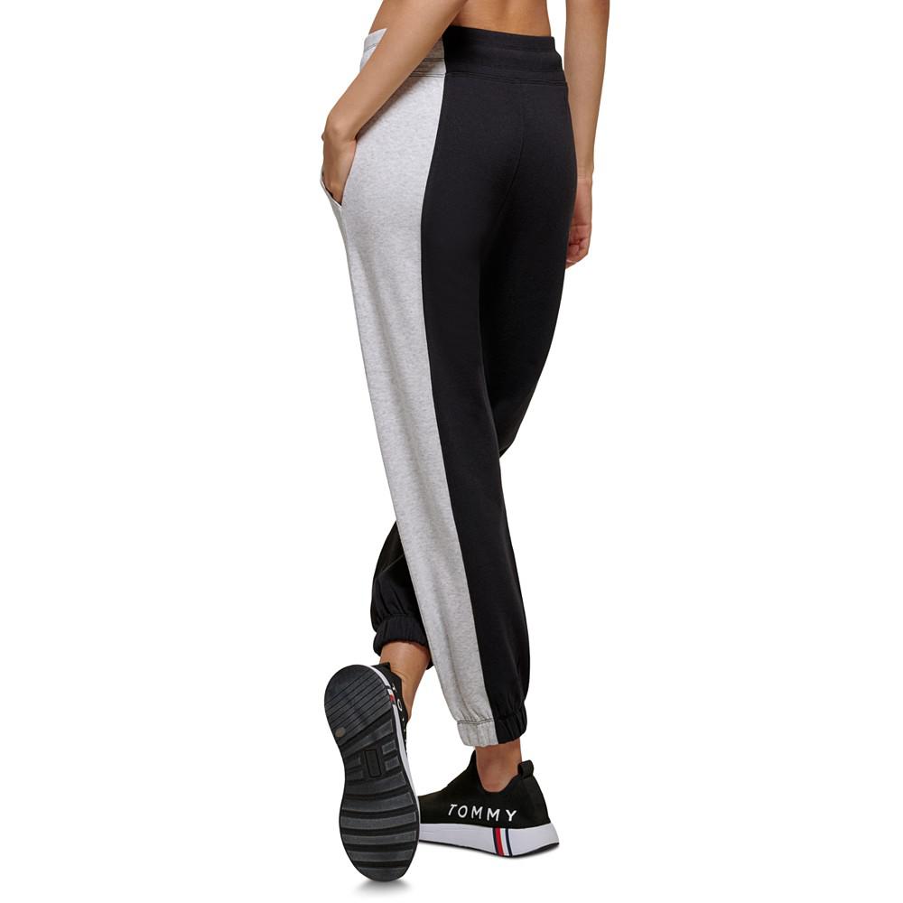 Women's Active Colorblocked Sweatpant Jogger商品第2张图片规格展示