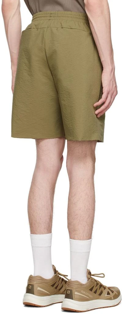 商品DESCENTE|Khaki Polyester Shorts,价格¥387,第3张图片详细描述