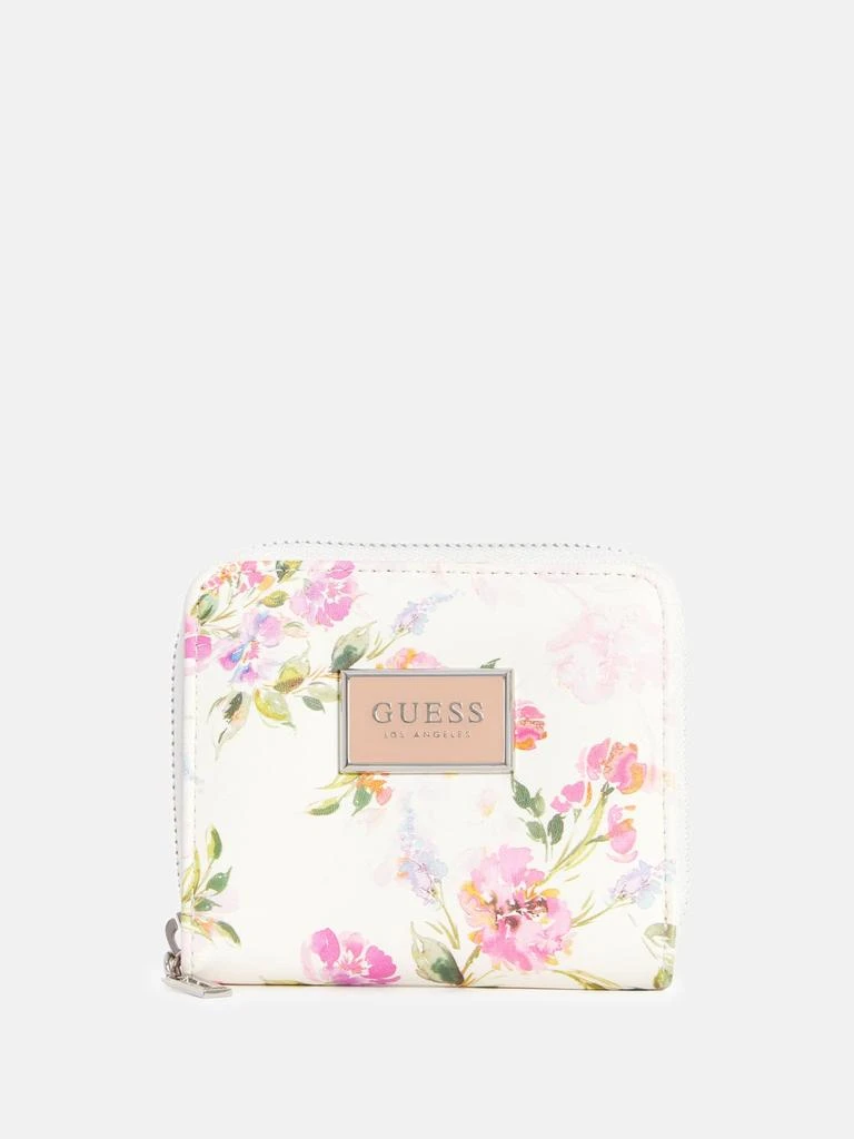 商品Guess Factory|Abree Saffiano Zip Wallet,价格¥194,第1张图片