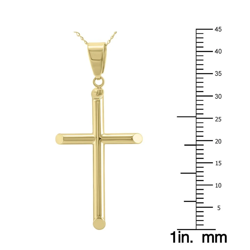 商品SSELECTS|Simple Thin 10K Yellow Gold Cross Pendant Necklace,价格¥1058,第4张图片详细描述