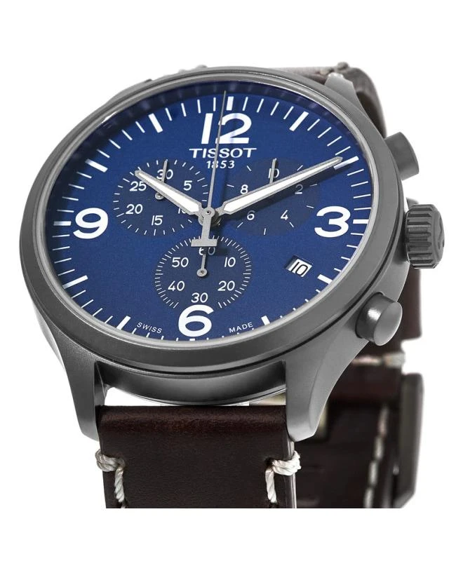 商品Tissot|Tissot T-Sport Chronograph XL Blue Dial Men's Watch T116.617.36.047.00,价格¥2369,第3张图片详细描述