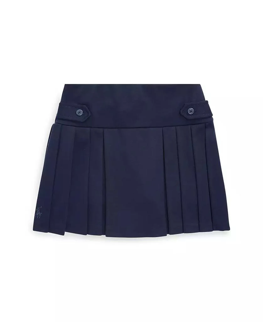 商品Ralph Lauren|Big Girls Pleated Ponte Skort,价格¥487,第1张图片