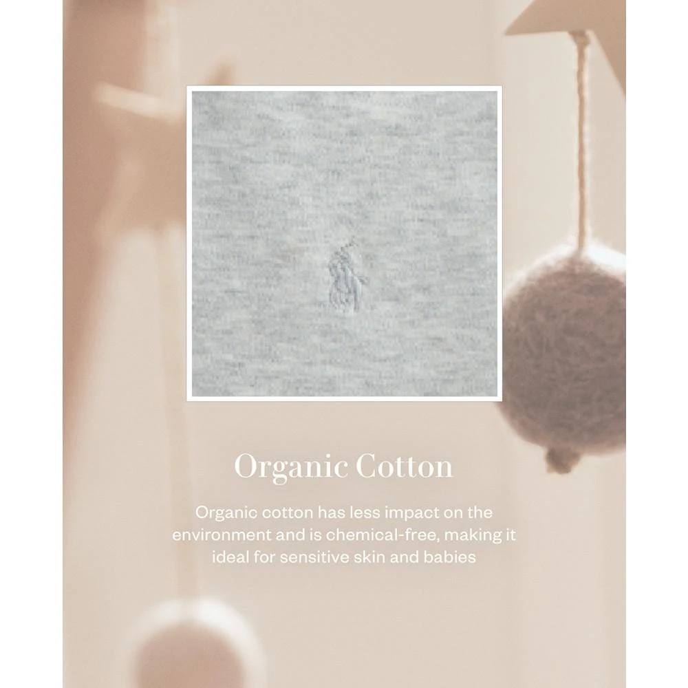 商品Ralph Lauren|Baby Boys Organic Cotton Gift Set, 4 Piece,价格¥564,第5张图片详细描述