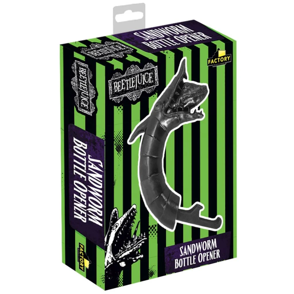 商品Factory Entertainment|Factory Entertainment Beetlejuice Sandworm Metal Bottle Opener,价格¥185,第3张图片详细描述
