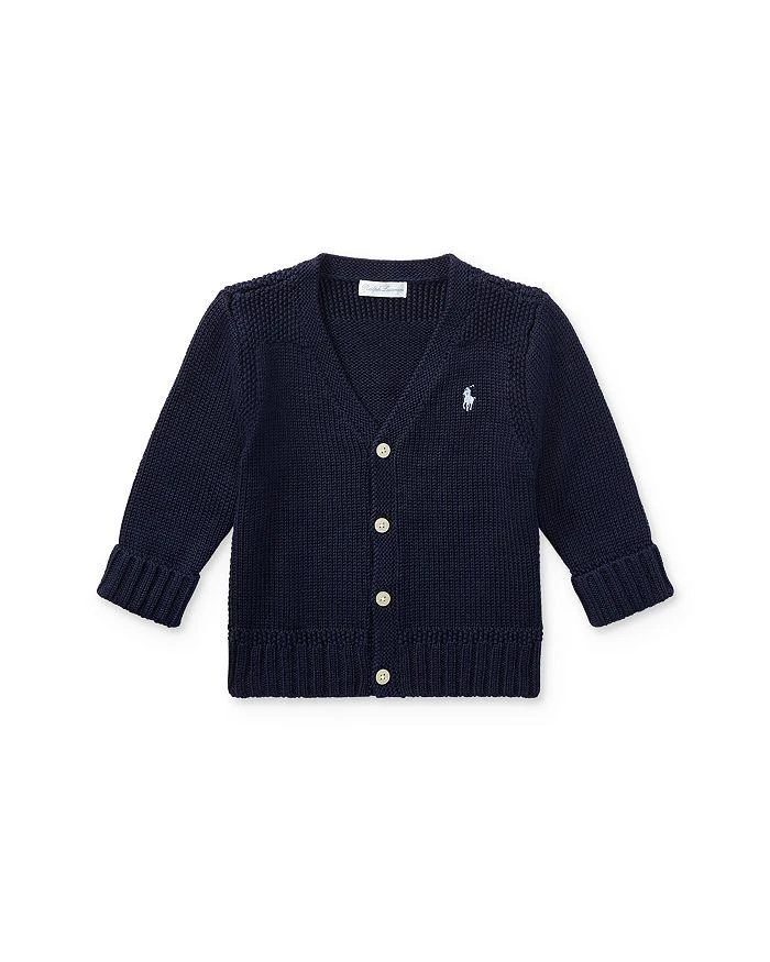 商品Ralph Lauren|男婴纯棉针织开衫,价格¥372,第1张图片
