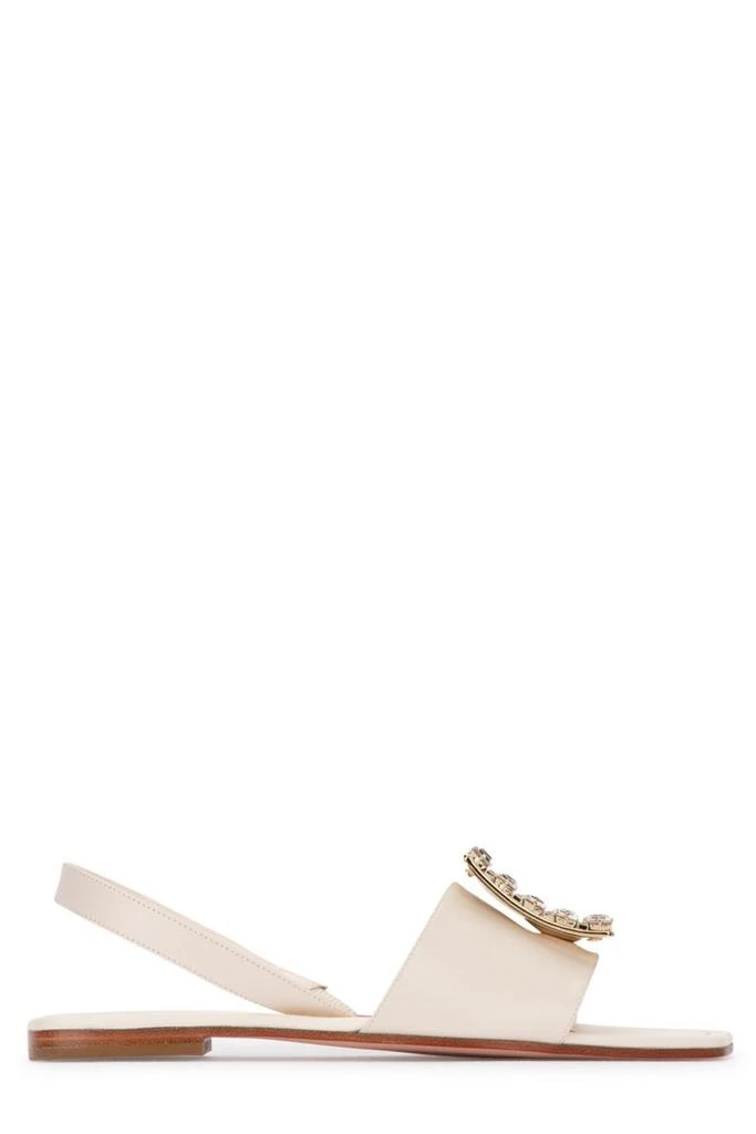 商品Roger Vivier|Roger Vivier Buckle Embellished Sandals,价格¥4432,第1张图片