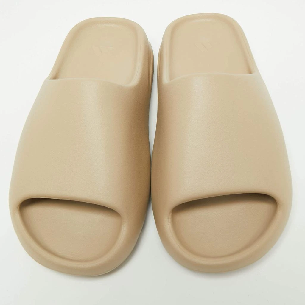 商品YEEZY|Yeezy x Adidas Beige Rubber Slide Pure Sandals Size 42,价格¥2669,第3张图片详细描述