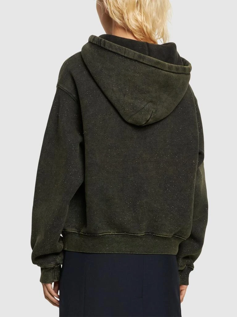 商品Alexander Wang|Essential Cotton Blend Terry Hoodie,价格¥1845,第2张图片详细描述