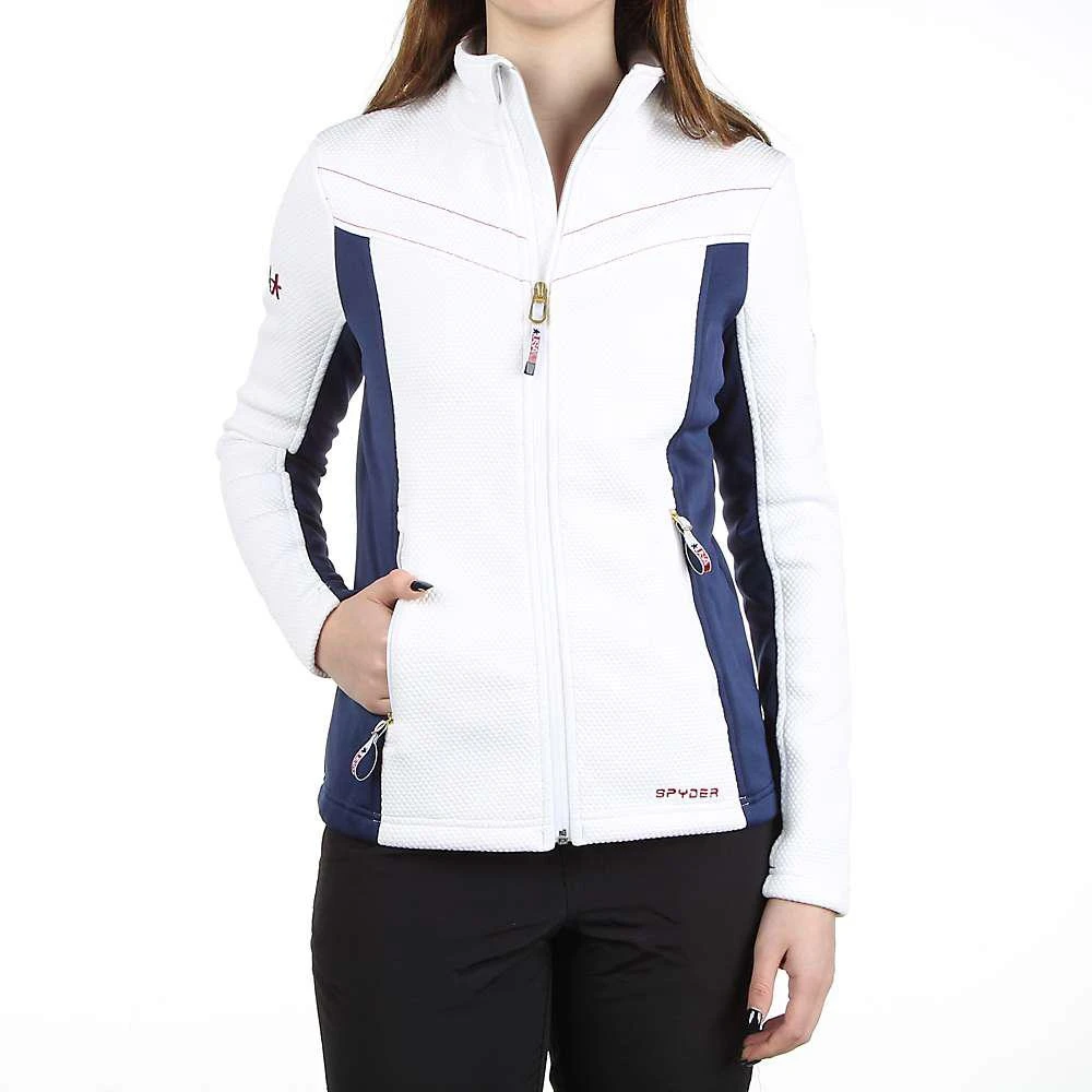 商品Spyder|Women's USA Encore Full Zip Fleece Jacket,价格¥569,第1张图片