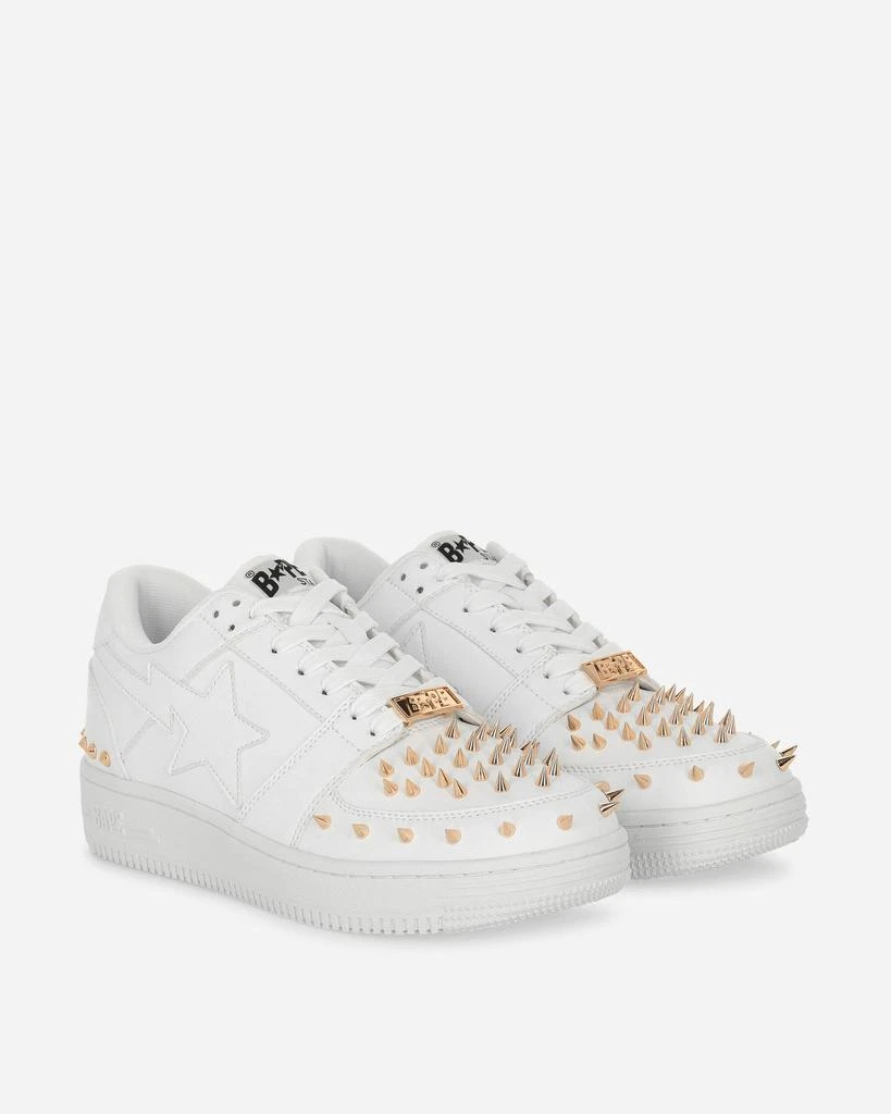 商品A Bathing Ape|Studded BAPE STA Low M1 Sneakers White,价格¥1361,第2张图片详细描述