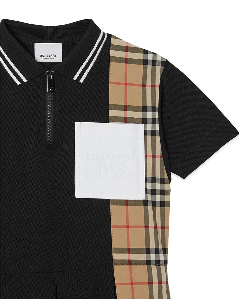 商品Burberry|孩童 Polo衫连衣裙,价格¥1498,第4张图片详细描述