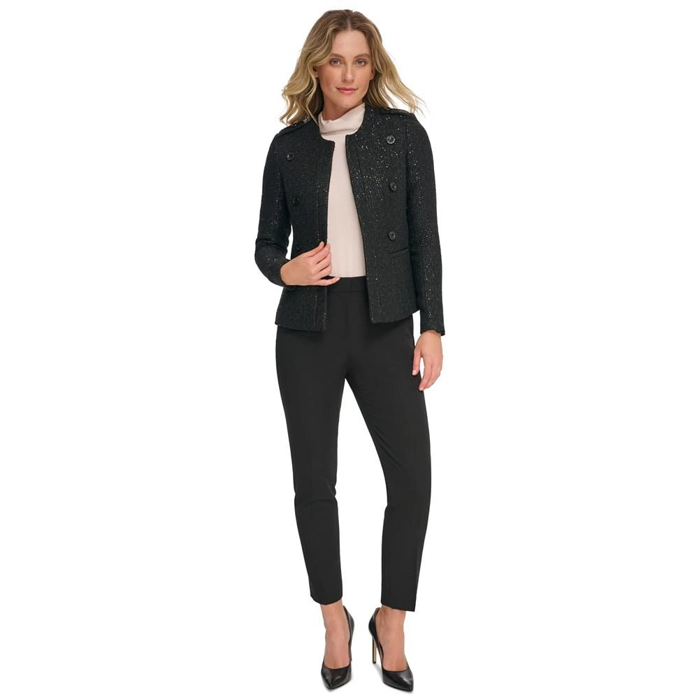 商品Tommy Hilfiger|Women's Open-Front Shimmer Blazer,价格¥632,第5张图片详细描述