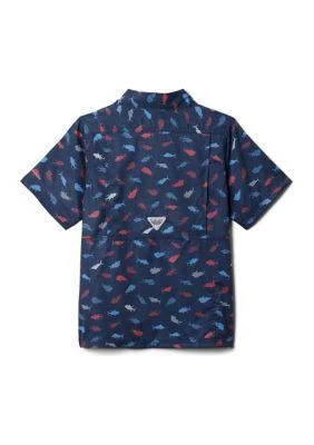 Boys 6 7 Super Slack Tide Short Sleeve Camp Shirt 商品