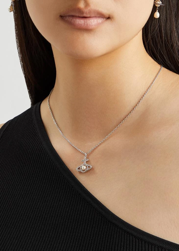 商品Vivienne Westwood|Olympia embellished orb necklace,价格¥1297,第2张图片详细描述