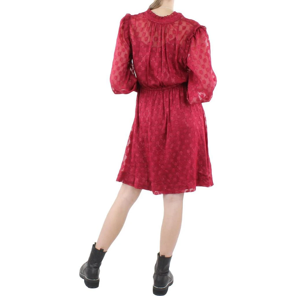 商品Calvin Klein|Womens Fringed Knee Midi Dress,价格¥367,第2张图片详细描述