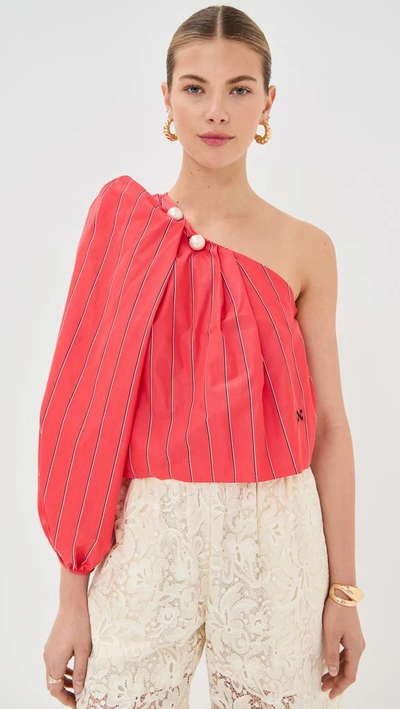 Antiparos One Shoulder Shawl Top 商品