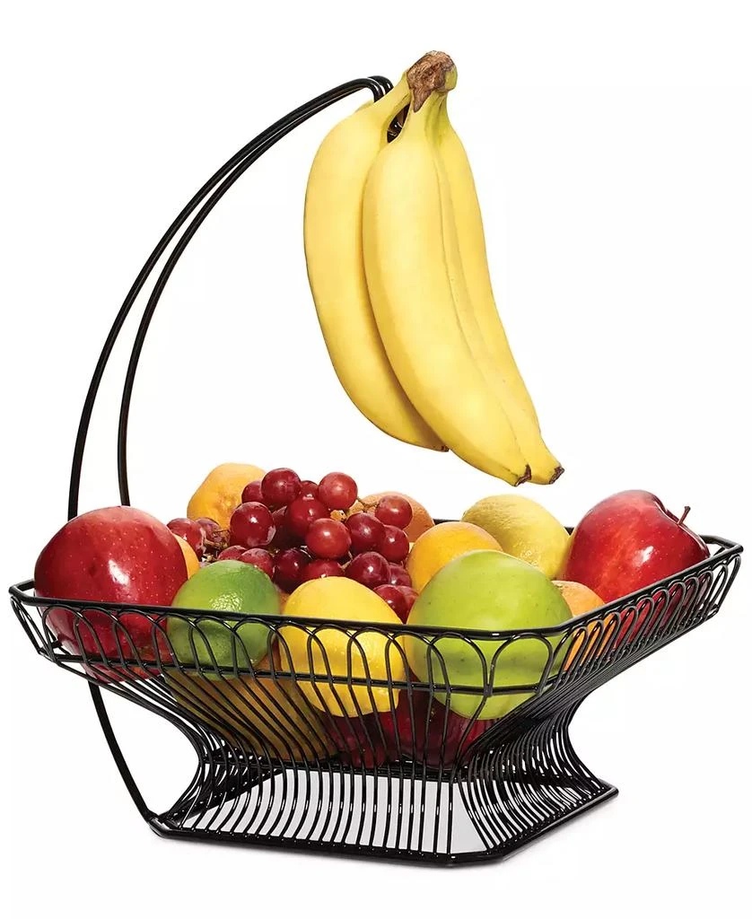 商品Mikasa|Gourmet Basics By Fruit Basket & Banana Wire Hanger,价格¥179,第3张图片详细描述