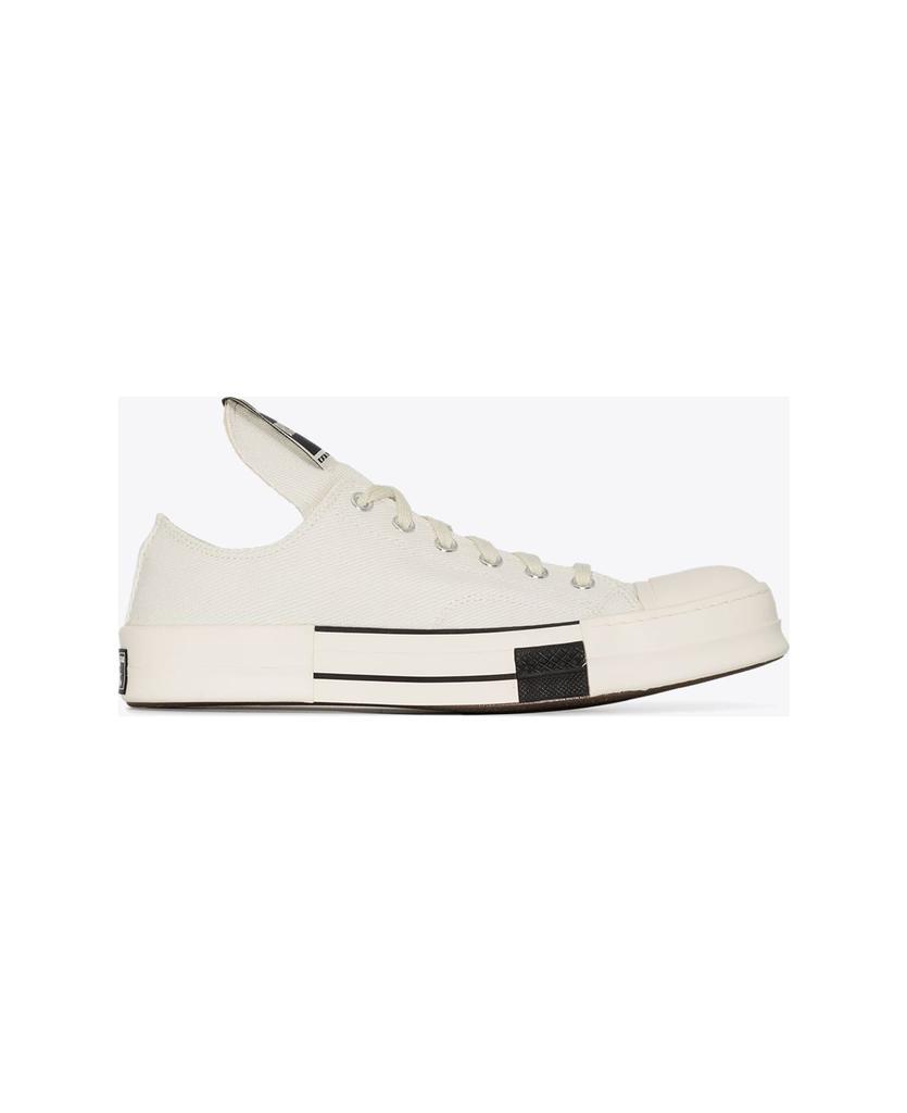 商品DRKSHDW|Drkstar Ox 39727-ctd68u Low top off-white canvas sneaker in collaboration with Converse - Drkstr OX,价格¥1354,第1张图片