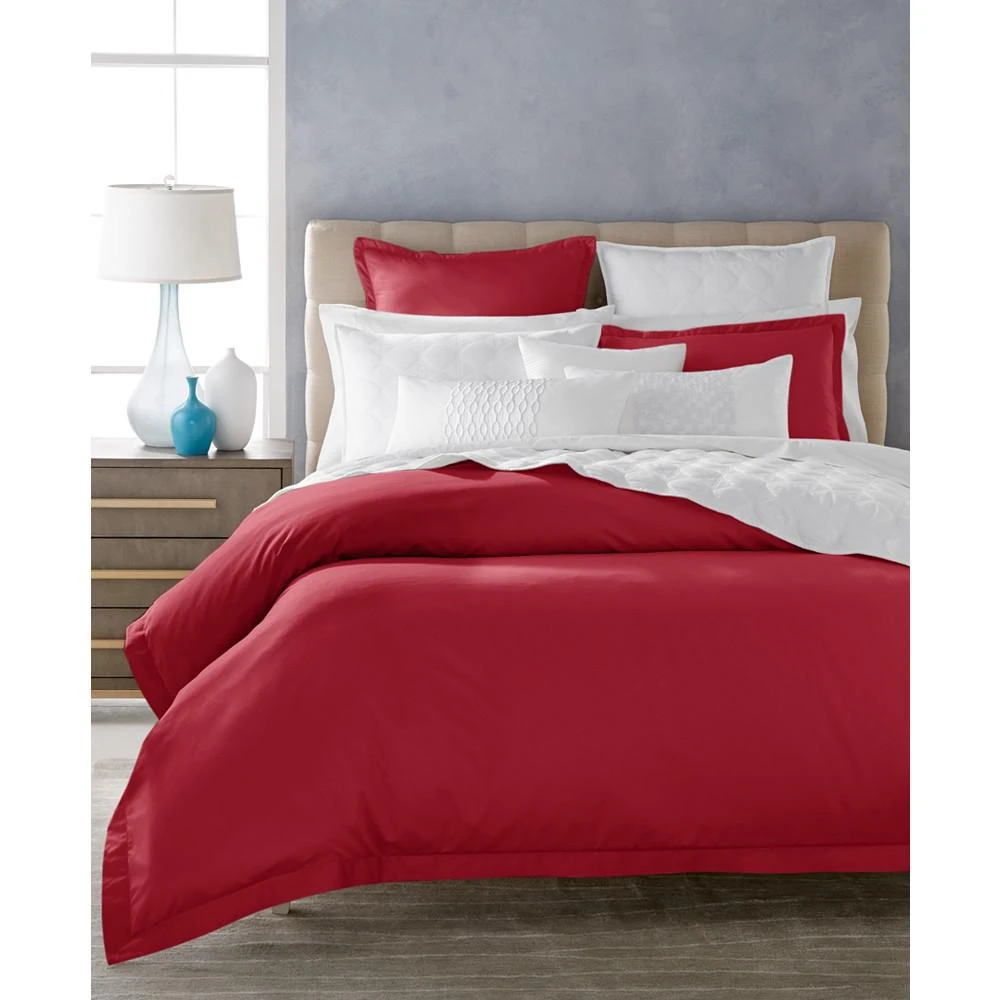 商品Hotel Collection|CLOSEOUT! 680 Thread Count 100% Supima Cotton Duvet Cover, King, Created for Macy's,价格¥430,第1张图片