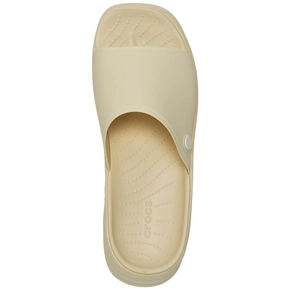 商品Crocs|Women's Skyline Slide Sandals from Finish Line,价格¥340,第5张图片详细描述