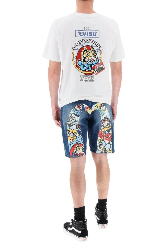 商品Evisu|GRAFFITI DARUMA PRINT T-SHIRT,价格¥401,第2张图片详细描述