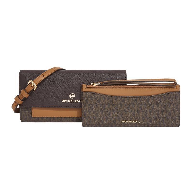 商品[国内直发] Michael Kors|MK 女包 迈克·科尔斯 MICHAEL KORS JET SET CHARM系列 棕色多色小号单肩斜挎包 32H1GT9C8B BRN ACORN,价格¥915,第4张图片详细描述