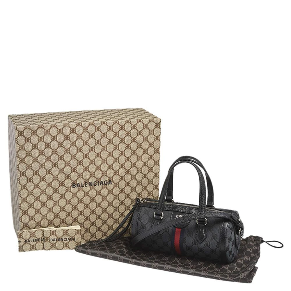 Balenciaga x Gucci Black Canvas and Leather The Hacker Project Boston Bag 商品