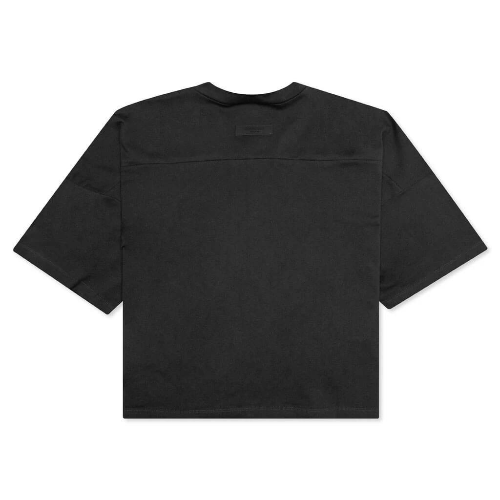 商品Essentials|Fear of God Essentials Women's Football Tee - Iron,价格¥418,第2张图片详细描述