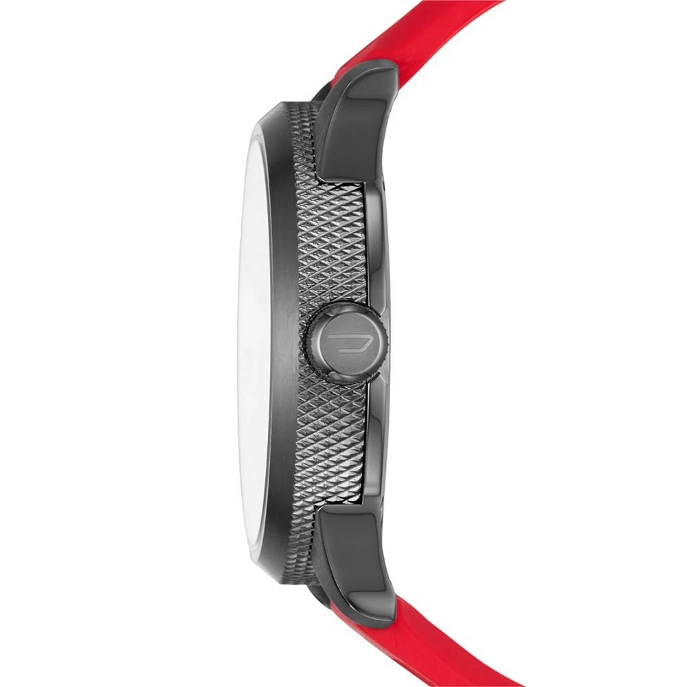商品Diesel|Men's Red Silicone Strap Watch 46x53mm DZ1806,价格¥1266,第2张图片详细描述