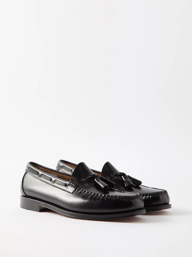 商品G.H. Bass|Weejuns Heritage Larkin leather loafers,价格¥989,第4张图片详细描述