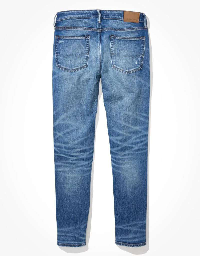 商品AE|AE AirFlex+ Patched Slim Straight Jean,价格¥229,第5张图片详细描述