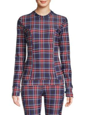 商品Ganni|Plaid Top,价格¥263,第1张图片