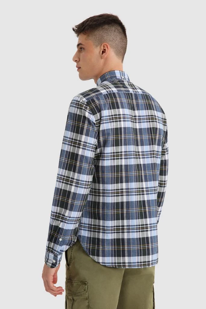 商品Woolrich|Madras Button-Down Shirt in Cotton Poplin,价格¥608,第3张图片详细描述