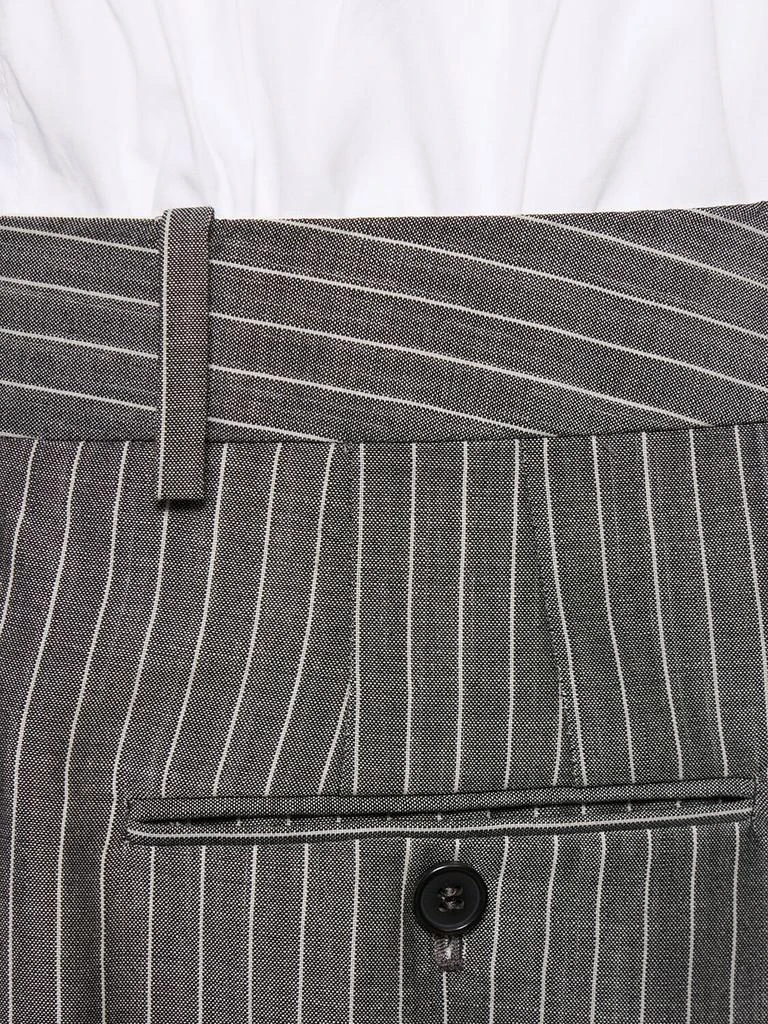 商品Hed Mayner|Pinstriped Mohair & Wool Pants,价格¥5464,第3张图片详细描述